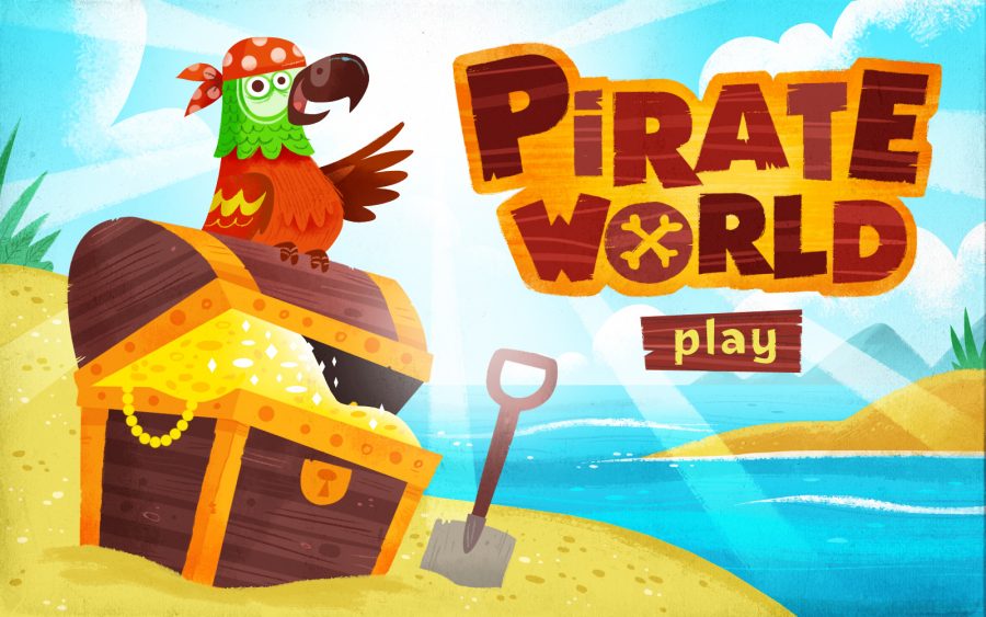 Pirate world - Intro Screen