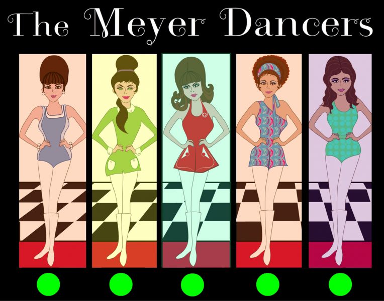 Posters and flyers for The Meyer Dancers