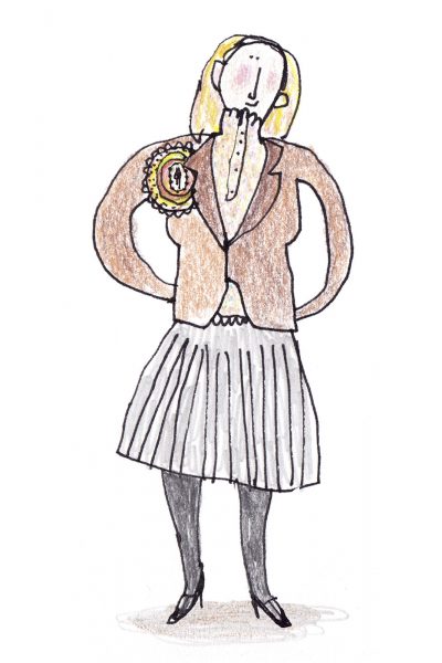 self-portrait What I Wore Today