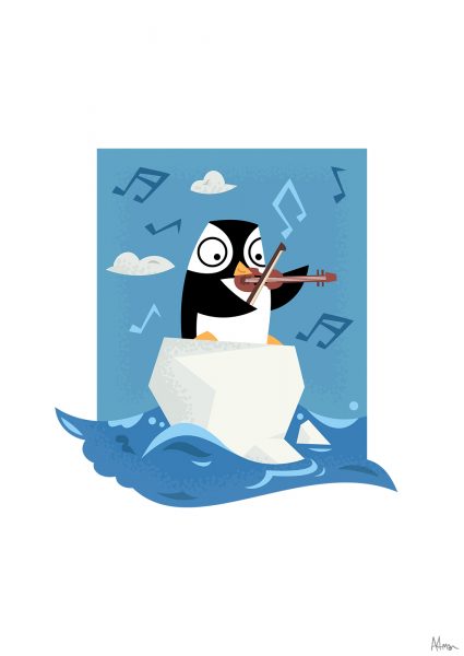 South Pole Musical Penguin