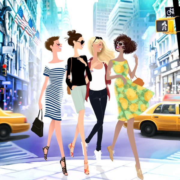The Girls take Manhattan
