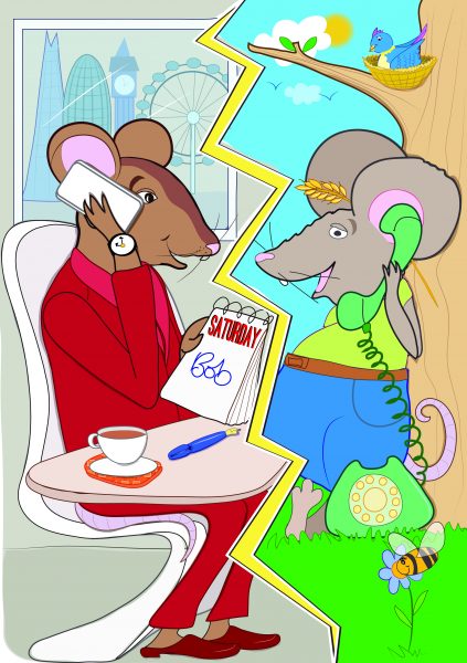 The Story Mouse App - Town Mouse And The County Mouse