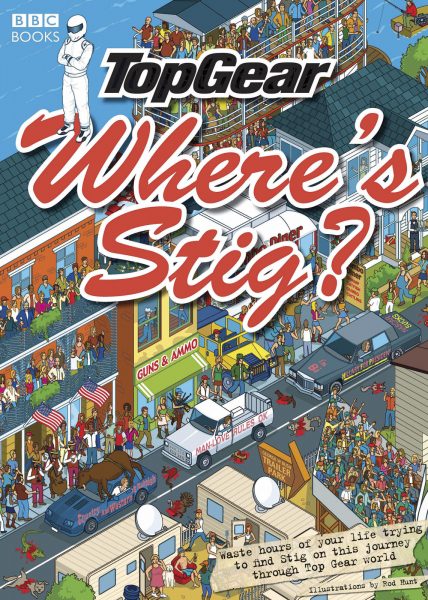 Top Gear Where's Stig? Illustrated Book