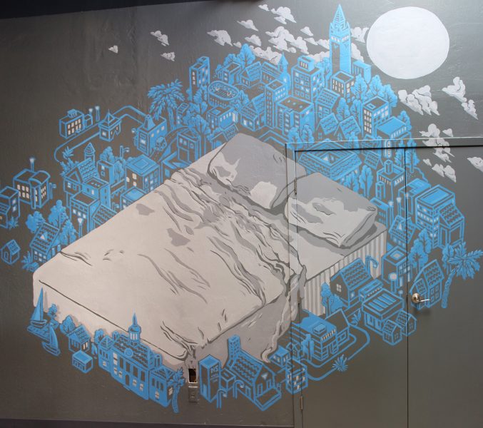 Urban Mattress Mural