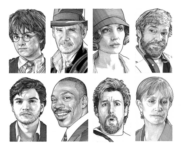 Wall Street Journal Hedcuts 1